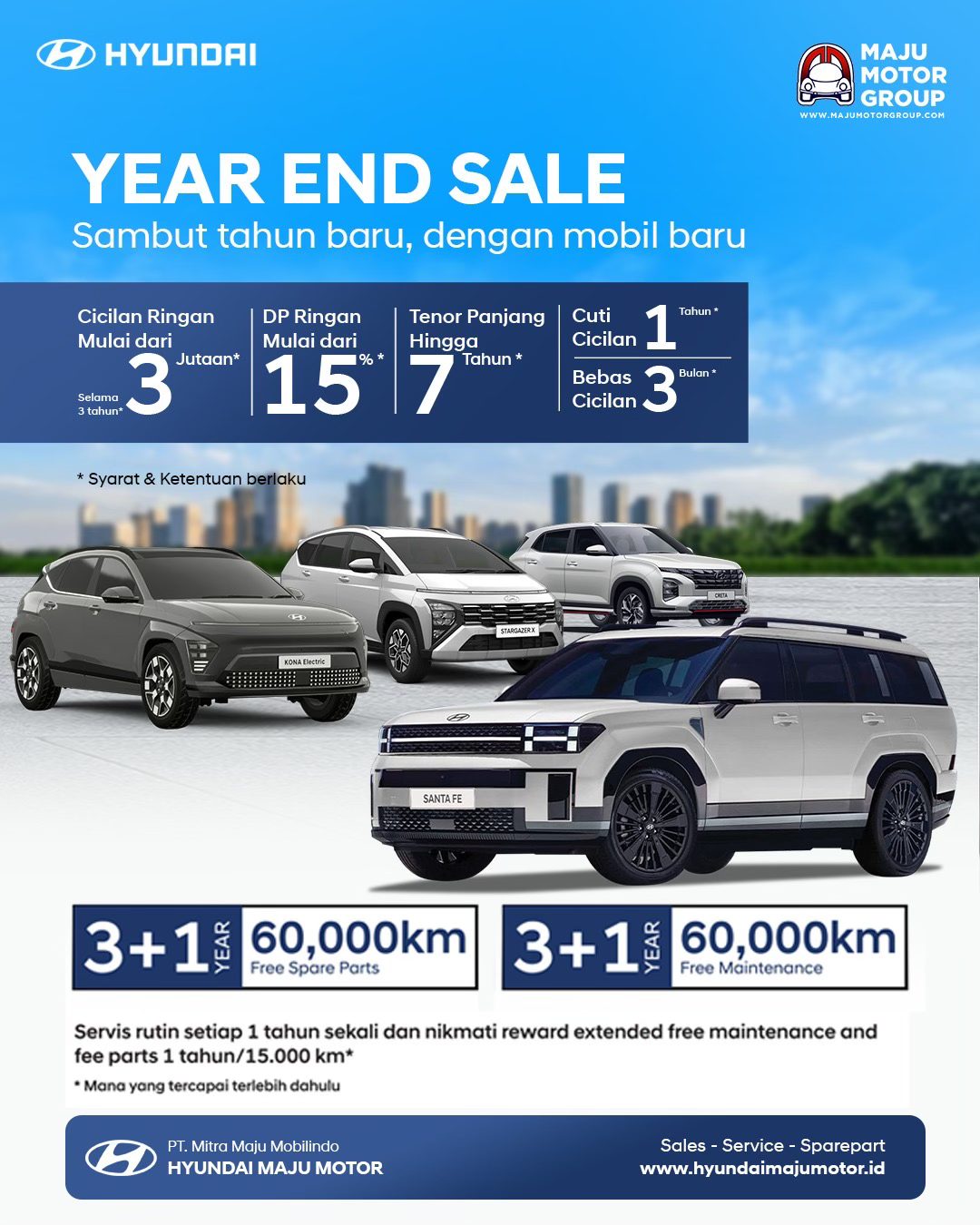 Year end sale, promo akhir tahun